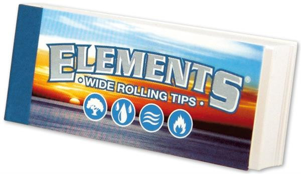 Elements Breite Filter Tips ohne Perforierung