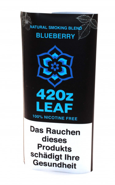 Kräutermischung 420z Leaf Blueberry 20g nikotinfreier Tabakersatz