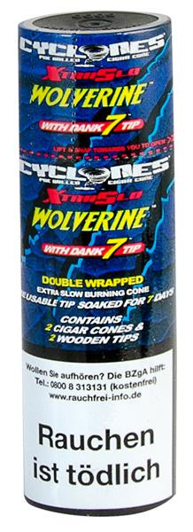 Cyclones XtraSlo Cone Blunts Wolverine im 2er Set