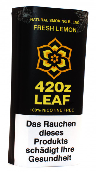 Kräutermischung 420z Leaf Fresh Lemon 20g nikotinfreier Tabakersatz