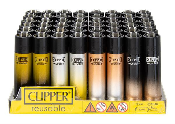 Clipper Feuerzeug Gradient Premium verschiedene Farben