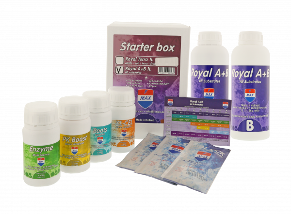 F-MAX Dünger Royal Starter Set für alle Substrate